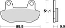 【5日前後で発送】 バイク用品 ブレーキ クラッチKITACO キタコ SBSブレーキパッド 561HF SHADOW 84-86777-0561000 499...
