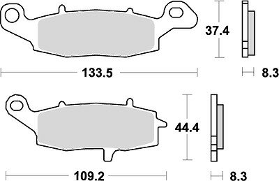 【5日前後で発送】 バイク用品 ブレーキ クラッチKITACO キタコ SBSブレーキパッド 705HS BANDIT250 95-777-0705020 4990852046058取寄品 セール
