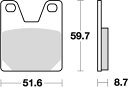 【5日前後で発送】バイク用品 ブレーキ クラッチKITACO キタコ SBSブレーキパッド 733LS YZF-R1 98-777-0733030 499085...
