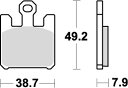 【5日前後で発送】 バイク用品 ブレーキ クラッチKITACO キタコ SBSブレーキパッド 788DC ZX6RR 03-777-0788081 499085...