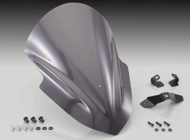 バイク用品 外装KITACO キタコ エアロスクリーン NMAX670-0200100 4990852107452取寄品 セールのサムネイル