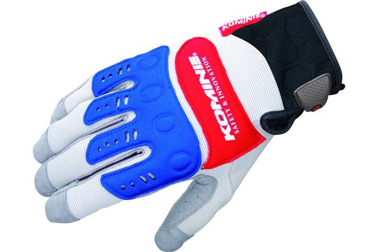 【5日前後で発送】 バイク用品 ウェア グローブコミネ GK-134 インストラクターグローブ GRY RED ＃MKOMINE 06-134 取寄品