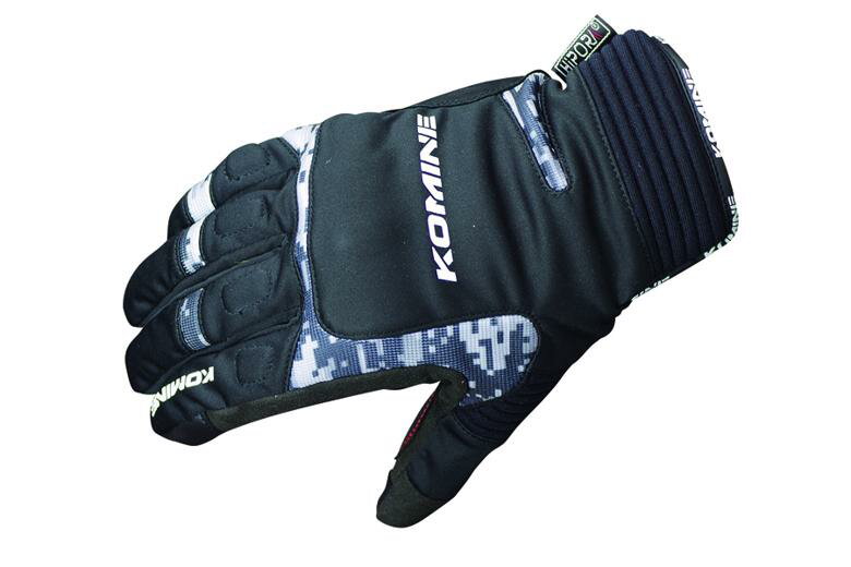 【5日前後で発送】バイク用品 ウェア グローブコミネ GK-801 ウインターグローブ BLK DIGITALカモ ＃LKOMINE 06-801