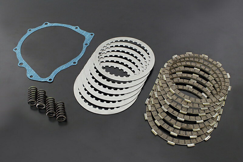 【5日前後で発送】バイクパーツPMC(ピーエムシー) クラッチプレート＆スプリングセット 146-21104589641228623