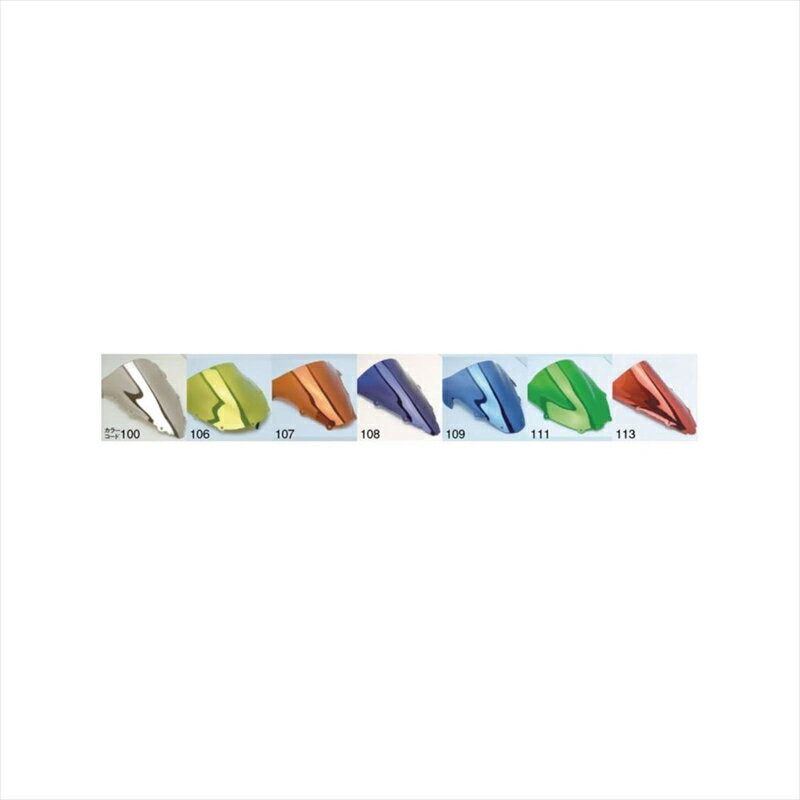 バイクパーツ 外装パワーブロンズ エアフロースクリーン ライトスモーク400-K113-001 4548664193929ZX-10R 04-05