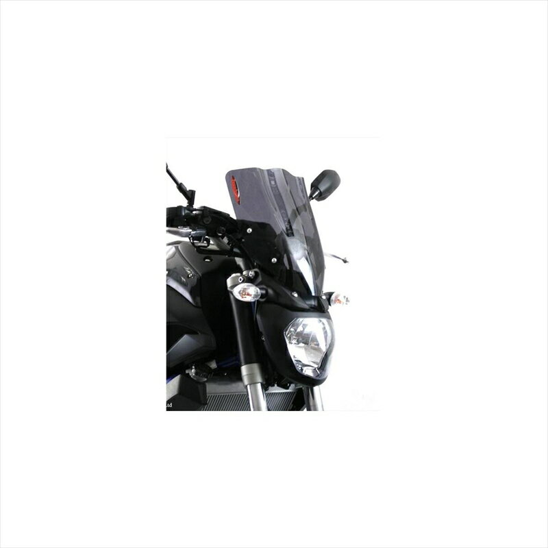 バイクパーツ 外装パワーブロンズ ネイキッドスクリーン ダーク・スモーク430-U156-002 4548916419234MT-07 14-