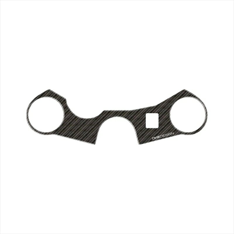 バイクパーツ ハンドルワンデザイン トップブリッジステッカー カーボン調PPSS21P 4548916998425GSX-R600/750 06-17