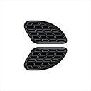 バイクパーツ 外装ワンデザイン ニーパッド ラウンド ブラックBUMPS12P 4548916998821170x93.5mm 汎用 ユニバーサル