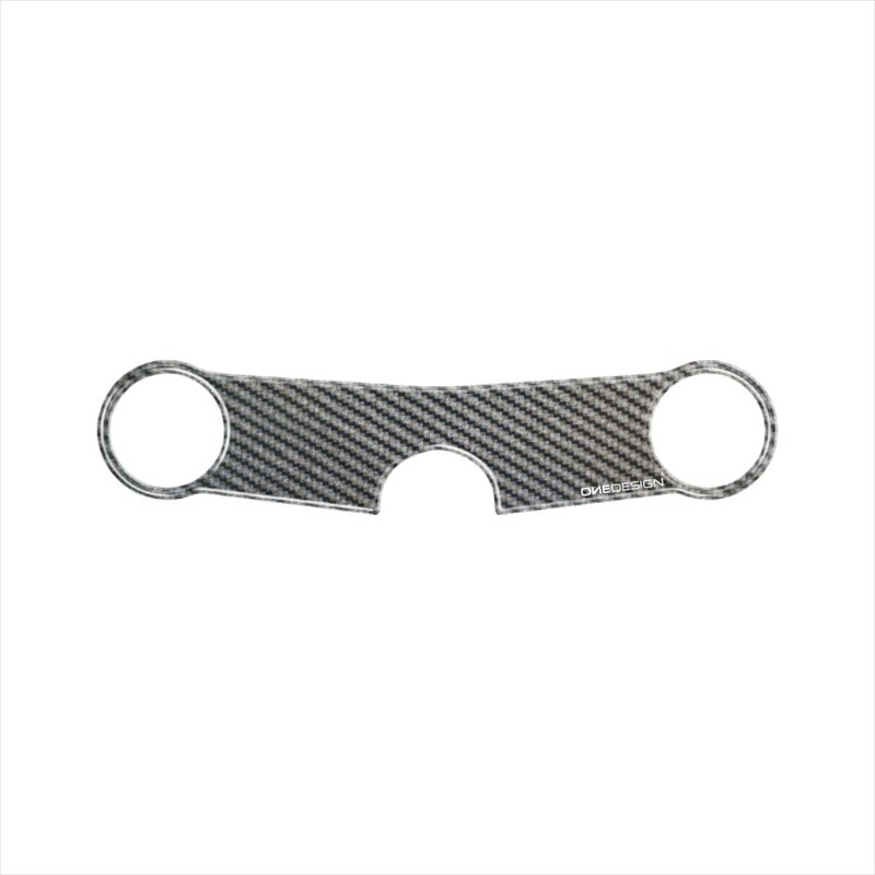 バイクパーツ ハンドルワンデザイン トップブリッジステッカー カーボン調PPSS15P 4549950281696GSX-R600 -99
