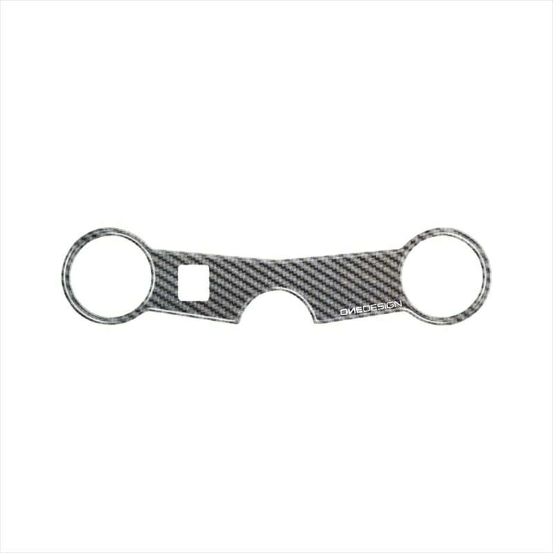 バイクパーツ ハンドルワンデザイン トップブリッジステッカー カーボン調PPSS19P 4549950281733GSX-R750 00-03