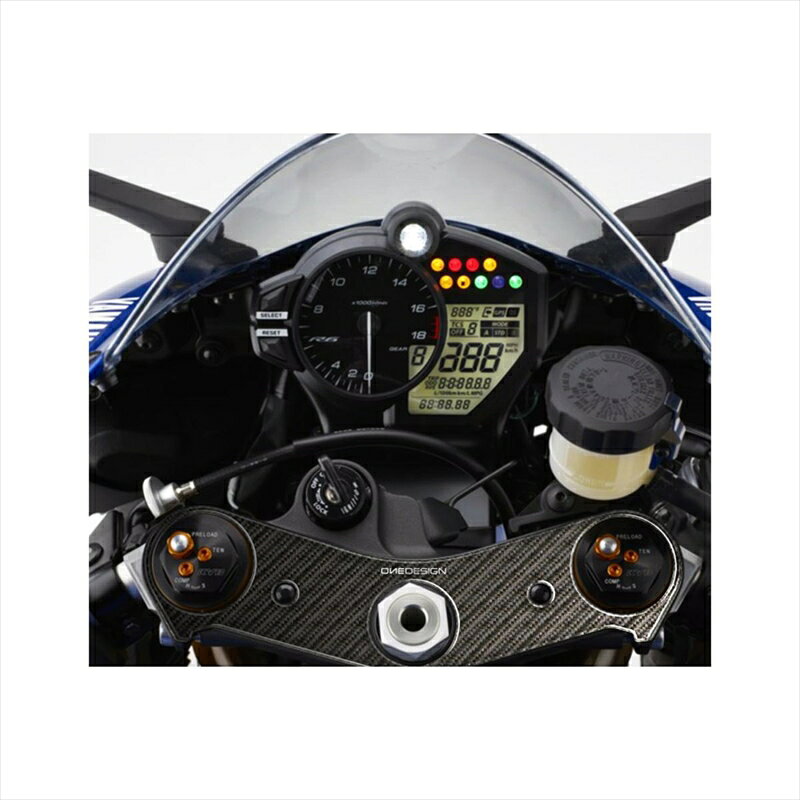 【5日前後で発送】 バイクパーツ ハンドルワンデザイン トップブリッジステッカー ...