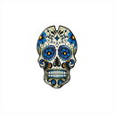 バイクパーツ 外装ワンデザイン タンクパッド ブルースカルCGSKULL3P 4549950968818157x100mm