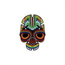バイクパーツ 外装ワンデザイン タンクパッド ドットスカルCGSKULL4P 4549950968825157x100mm