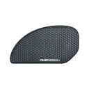 バイクパーツ 外装ワンデザイン タンクサイドパッド HDR ブラックHDR287 4550255382971240x133mm 汎用 ユニバーサル