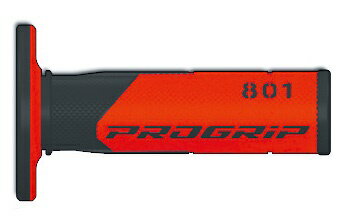 バイク用品 ハンドルPROGRIP プログリップ クロスグリップ ブラック レッドPG801-13 4548664498123取寄品