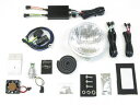 バイク用品 電装系Protec プロテック LBH-H12 LEDクラシカルヘッドライト 3000k スーパーカブ110プロ 18-(JA42)63008-30...