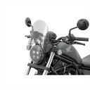 バイクパーツMRA(エムアールエー) スクリーン スポーツショート スモーク 40250661698184550255419714Rebel250/500 20-25