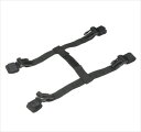 【5日前後で発送】バイク用品 ケース(バッグ) キャリアROUGH&ROAD ラフ&ロード パラレルベルト 25RR9972BK 4580332567106