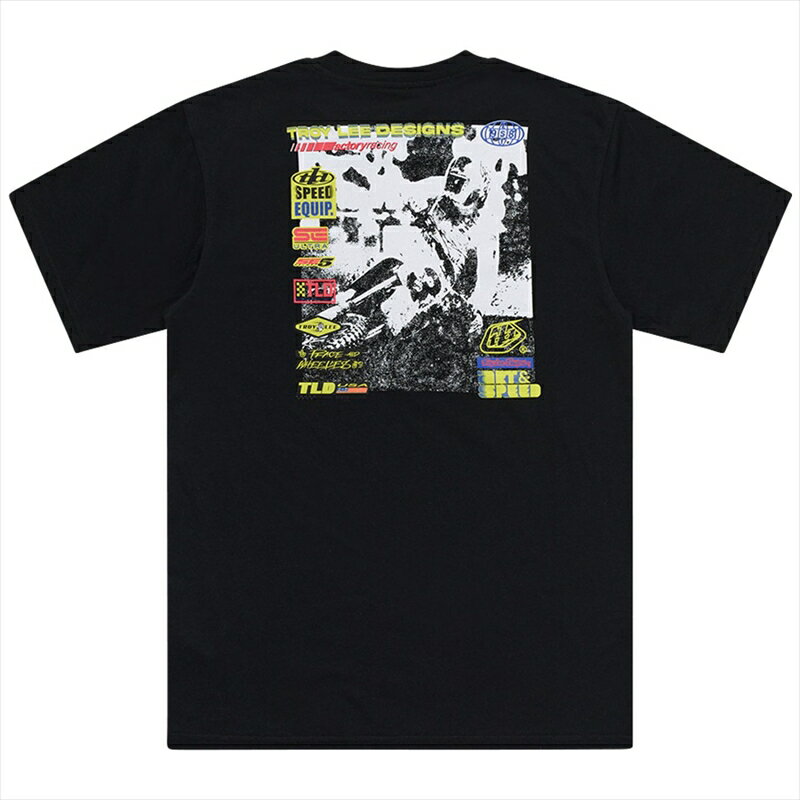 �Х���T�����ȾµRS TAICHI(�����륨��������) OVERLOAD SHORT SLEEVE TEE BLACK TDA049��ȥ��������� MX������ ���ե�����