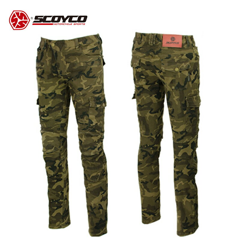 訳あり バイクパンツ SCOYCO スコイコ ライディングジーンズ P043-CAMO 箱潰れ 楽天スーパーセール