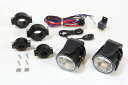 バイク用品 電装系シリウス SIRIUS LED FOG LAMP SET ブラック ユニバーサルSINS-2423KB 4548664979288取寄品 セール