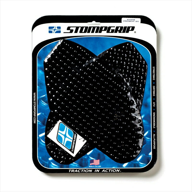 �Х����ѡ���STOMPGRIP(���ȥ�ץ���å�) �ȥ饯�����ѥåɥ��󥯥��å� �֥�å� 55-10-0015B4548664029341
