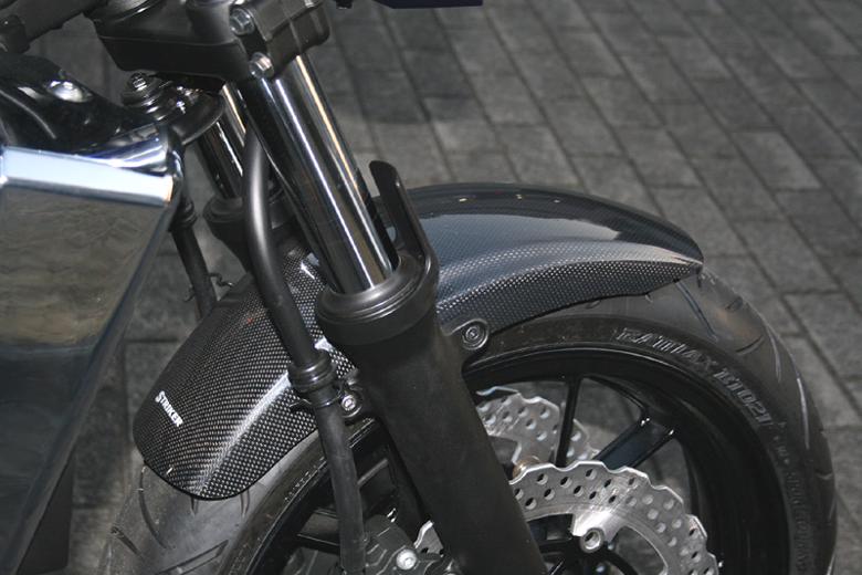 バイク用品 外装STRIKER ストライカー SPフロントフェンダー Type1 カーボン ZRX1200R DAEGSAD-FF101C 4548664023905取寄品 セール