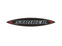 バイク用品 アクセサリーSTRIKER ストライカー レーシングステッカー 144mmX26mm0SK051 4580363931686取寄品