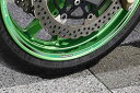 バイク用品 アクセサリーSTRIKER ストライカー リムラインステッカー 17インチホイール グリーン0SK061 4580363932171
