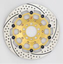 バイク用品 ブレーキ クラッチSUNSTAR BRAKE サンスター プレミアムR ホールスリット 左 φ310 セミフローティングES203WL 458030...