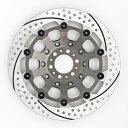 バイク用品 ブレーキ クラッチSUNSTAR BRAKE サンスター プレミアムR ホール&スリット L φ320 YZF-R1MES107WL 4580309...
