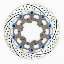 バイク用品 ブレーキ クラッチSUNSTAR BRAKE サンスター プレミアムR スリット&ホール L GSX-R1000(09-16)(φ310)ピン:ブル...