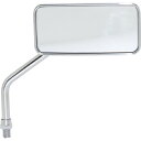 【5日前後で発送】バイク用品 ハンドルTANAX タナックス ナポレオン カスタムスクエアーミラー メッキ シルバー鏡 10mm 左AC-101-10L 451...