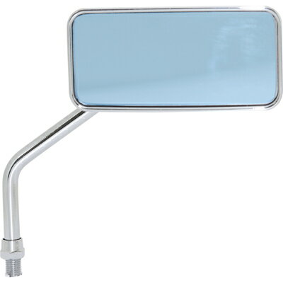 【5日前後で発送】バイク用品 ハンドルTANAX タナックス ナポレオン カスタムスクエアーミラー メッキ ブルー鏡 10mm 右ACB-101-10R 451...