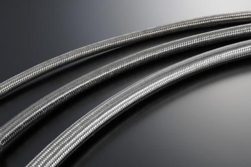 バイク用品 テラモト TERAMOTO メッシュホース シルバー NO.103123 4580305162758