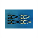 バイクパーツWOODSTOCK(ウッドストック) ヘッドライトステー Bタイプ ロング/SLV WLS-B41L-SL4548664262649フォーク径φ41用