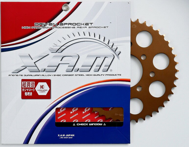 【XAM】ザム リアスプロケット 428-54T TTR125 RZ50(98-03)■カタログ品番：A3205X54■メーカー品番：A3205X54■JAN：4528388435819適応車両：TTR125／RZ50（98-03） キャッチフレーズ ： 428-TTR125／RZ50（98-03） 54 【適合情報】 ヤマハ[YAMAHA]…TT-R125 ヤマハ[YAMAHA]…RZ5098-03 【詳細情報/補足情報】 メーカー品番[カタログ品番]：A3205X54 画像注意書き ： ■商品分類：バイク用品、オートバイ（モーターサイクル）パーツ ■カテゴリ：車、バイク、自転車 ＞ バイク ＞ クラッチ、駆動系 ＞ スプロケット ■対象：男性(メンズ)、女性(レディース) ■用途：ツーリング(ロングツーリング)、通勤、通学 ※号機番号と適応車種を必ずご確認のうえ、ご注文くださいますようお願い致します。ご不明点等は、ご注文前にお問合せください。 ※掲載商品と実際の商品との色合いが異なる場合がございます。ご了承の程、宜しくお願い致します。 ※商品は予告なく仕様の変更や販売を終了している場合がございますので予めご了承下さい。 ※画像は装着画像や塗装済みのイメージ画像の場合がございます。 ※画像に含まれる、小道具等は商品には含まれておりません。 ※画像は装着イメージです。車両本体は商品に含まれておりません。