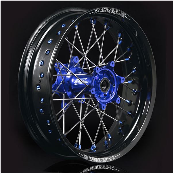 バイク用品 タイヤ ホイールZ-WHEEL ズィーウィール AR1モタードホイール R 17X4.50 WR250R 07-17 BLU BLK BLUW27-27511 4547836244469取寄品 セール