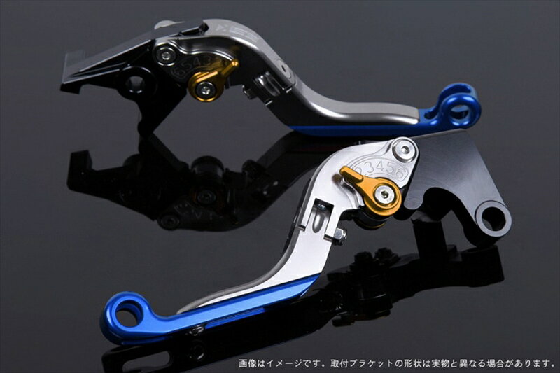 【5日前後で発送】 バイク用品 ハンドルエスエスケイ スピードラ SSKSPEEDRA アジャストレバー 可倒延長式 チタン ゴールド ブルー NINJA1000 17-18 Z1000 17-18 Z900RSKA0407016-GDBE 4589995303601取寄品