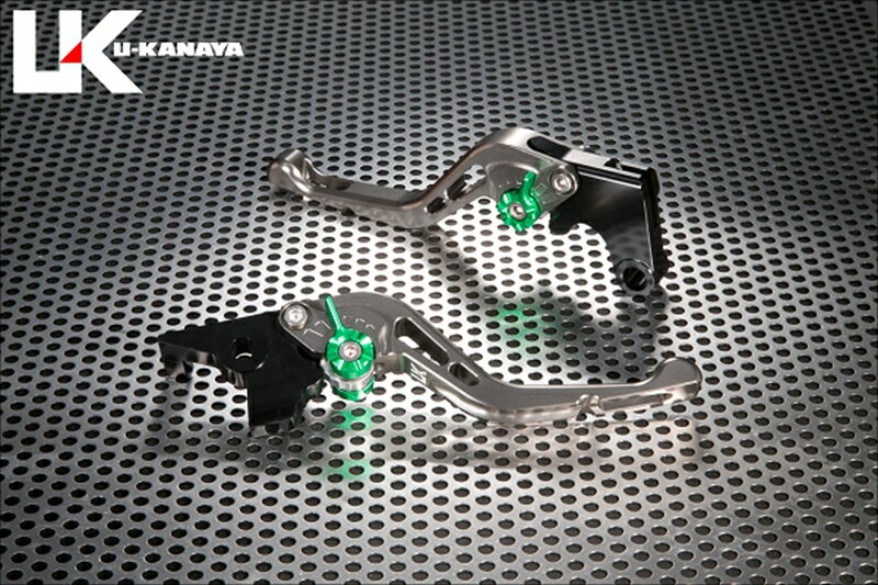 バイクパーツU-KANAYA(ユーカナヤ) レバーセット GPタイプ/ショート TI/TIKA074-107-06064549950580027