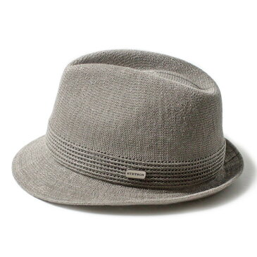 STETSON M〜3Lサイズ サーモニット 中折れハット 大きいサイズ 日本製 サマーニット メッシュ 中折れ帽 メンズ 男性 紳士 国産 春夏秋 ステットソン SE105 帽子 送料無料 楽天ランキング入賞