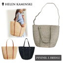 ヘレンカミンスキー かごバッグ P5倍!!HELEN KAMINSKI PINIMIL L BRIDLE 正規品 スリランカ製 大きいサイズ ラフィア レザー バスケット トートバッグ ハンドバッグ ショルダーバッグ 2WAY かごバッグ カゴバッグ バッグ BAG 鞄 かばん レディース 女性 ヘレンカミンスキー 送料無料