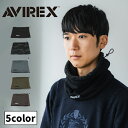 AVIREX アヴィレックス ネックウォーマー メンズ ボアネックウォーマー 防寒 ふわふわ アウトドア キャンプ ランニング ウォーキング 秋 冬 大人 通勤...