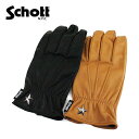 Schott ショット 手袋 ONESTAR GLOVE ワンスター グローブ メンズ ブラック キャメル 革 LEATHER GLOVE レザーグローブ 日本...
