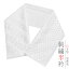 半衿 振袖 成人式 訪問着 刺繍 白地 白糸 礼装用 黒留袖 色留袖 市松 七宝 シルエリー Silelly おしゃれ 半衿 刺繍半衿 お洒落着用 和装 着物 結婚式 ポリエステル 日本製 No.10-0612 3,999円