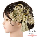 髪飾り 成人式 水引 ゴールド 振袖 和装 袴 花 黒 房 組紐 玉飾り パールビーズ 大きい 小さい 2点セット 着物 かんざし コーム Uピン 大人 かわいい 日本製 おしゃれ 結婚式 卒業式 七五三 浴衣 お祭り No.9-5574