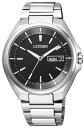 アテッサ シチズン エコドライブ 電波時計 ソーラー ATTESA CITIZEN AT6050-54E
