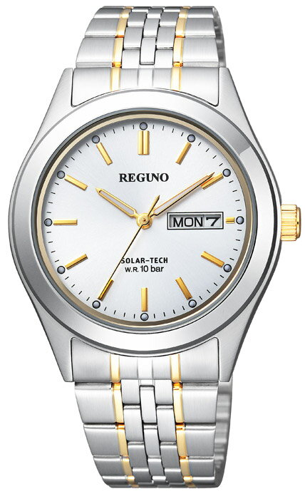 【 表示価格から10％割引クーポンあり 】シチズン レグノ ソーラー REGUNO CITIZEN KM1-113-13 KM111313 腕時計