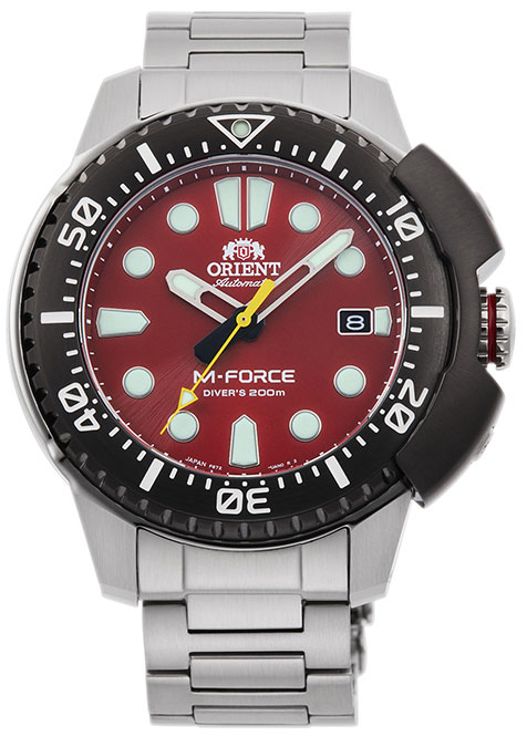 オリエント エムフォース Orient M-FORCE 自動巻き 手巻き オートマチック 機械式 メンズ 腕時計 EPSON セイコーエプソン RN-AC0L02R