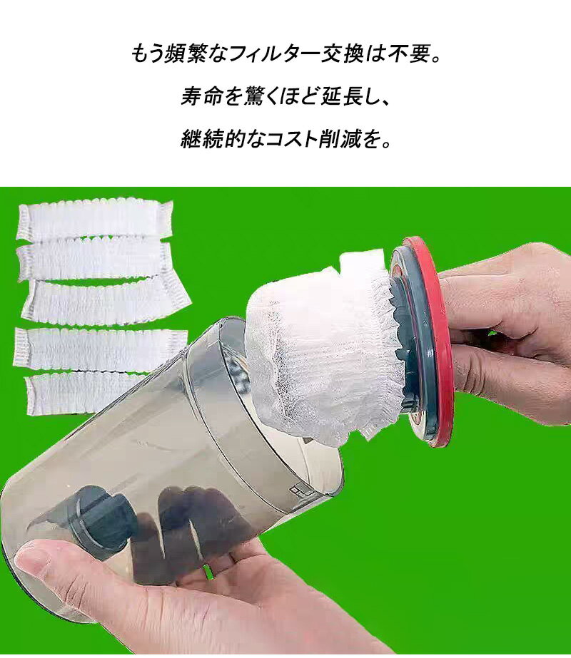 【期間限定777円】 掃除機フィルターネットカ...の紹介画像2